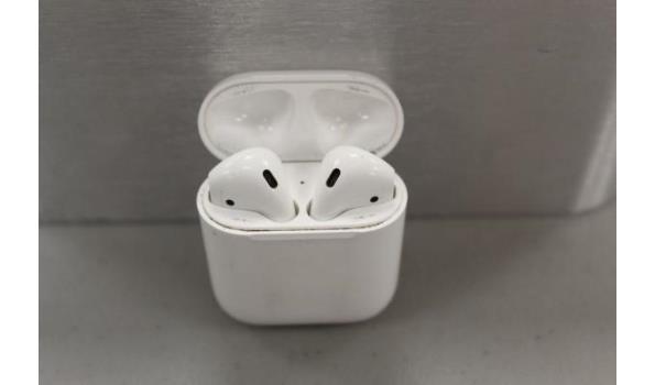 wireless earphones APPLE,  met oplaadcase, zonder kabels, werking niet gekend